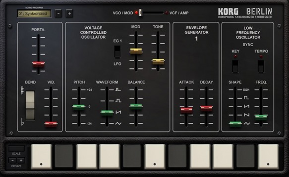 Новое приложение для создания музыки на iPad - Korg Gadget. Berlin