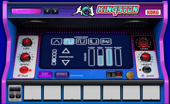 Новое приложение для создания музыки на iPad - Korg Gadget. Kingston